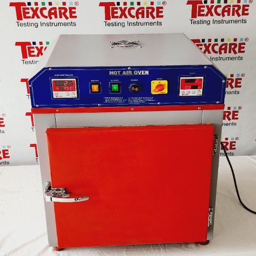Hot Air Oven With Timer - Color: Red / Grey