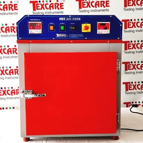 Hot Air Oven With Timer - Color: Red / Grey