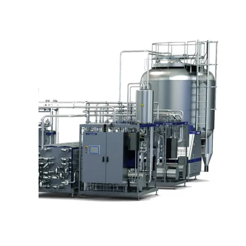 Silver Industrial Milk Processing Plant