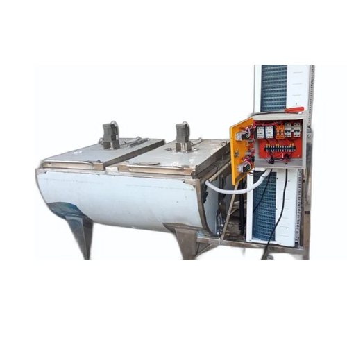 Silver 1000 L Ss Horizontal Bulk Milk Cooler