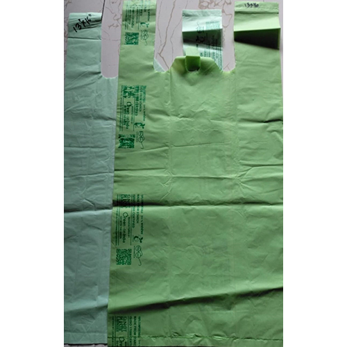 W Cut Biodegradable Bag - Color: Different Available