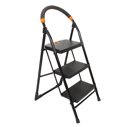 3 Step Iron Ladder - Material: Steel