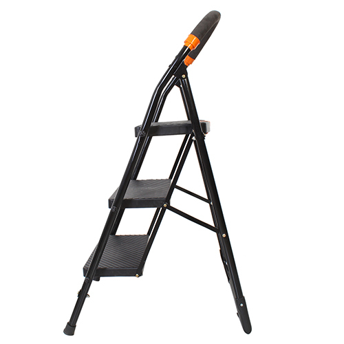 3 Step Iron Ladder - Material: Steel