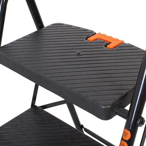 4 Step Iron Ladder - Feature: High Quality/foldable