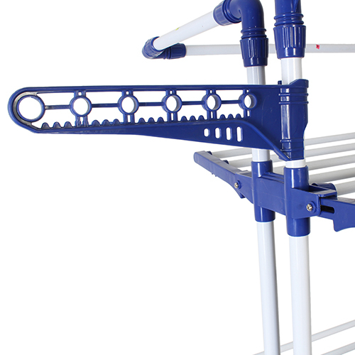 King Jumbo Steel Cloth Drying Stand - Plastic & Iron, Customized Size | High Quality, Foldable, Lightweight, Available In Various Colors, Manual Operation