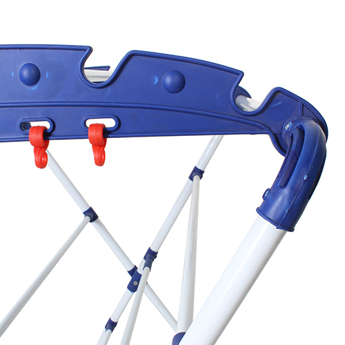 Blue-orange Minisumo Steel Cloth Drying Stand