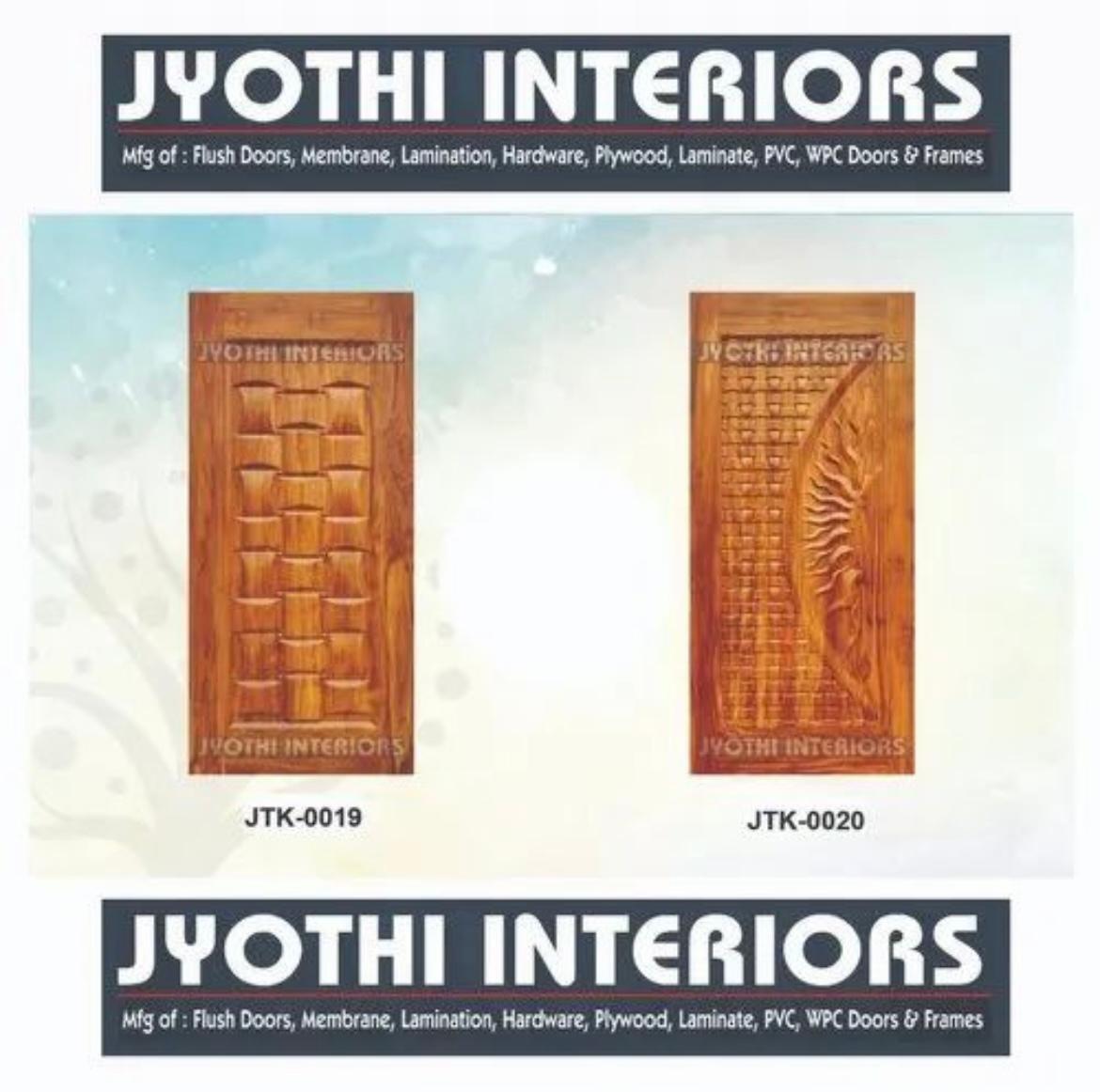 Wooden Teak Wood Doors - Frame Thickness: Standard