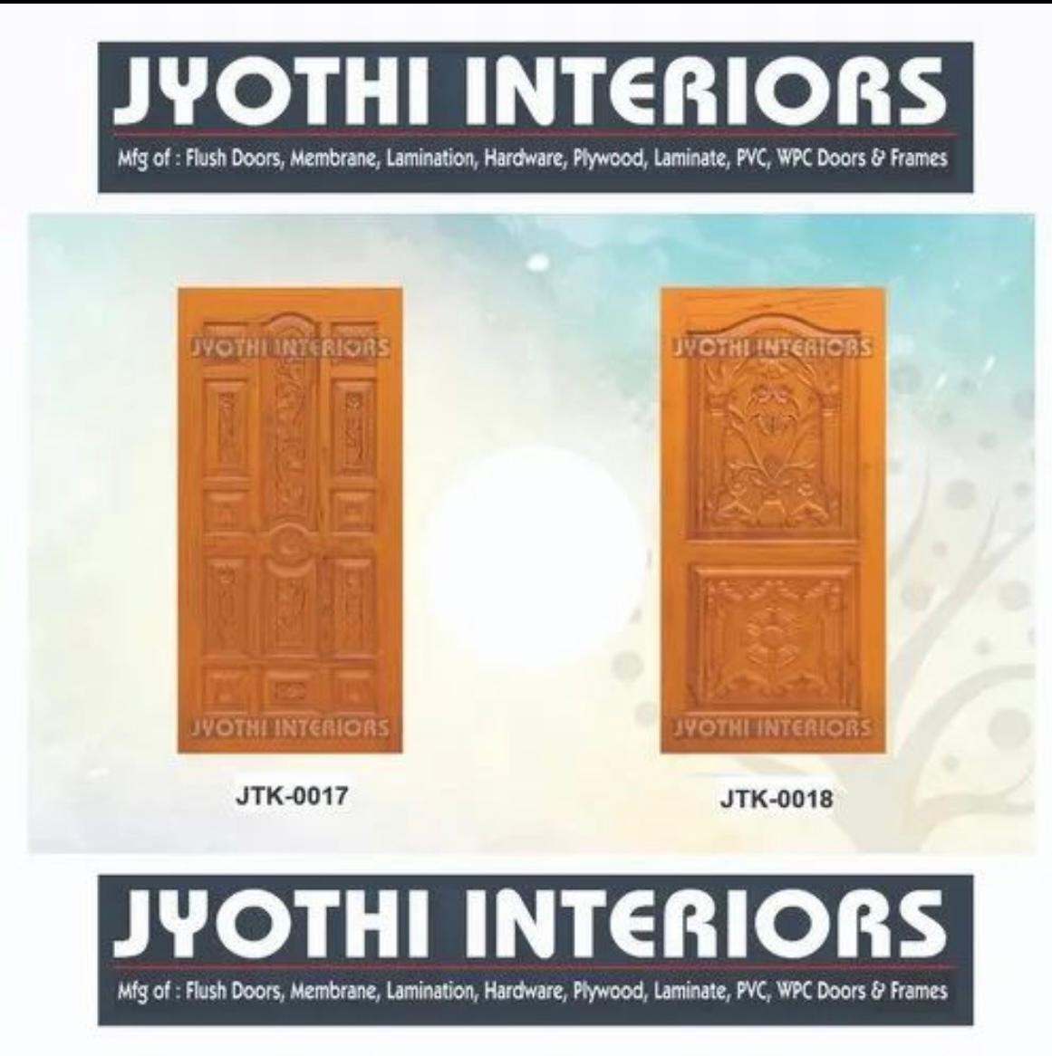 Wooden Teak Wood Doors - Frame Thickness: Standard