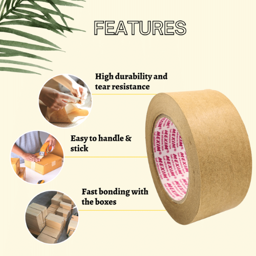 Self Adhesive Kraft Paper Tapes - Tape Length: 50 To 500 Meters Meter (M)