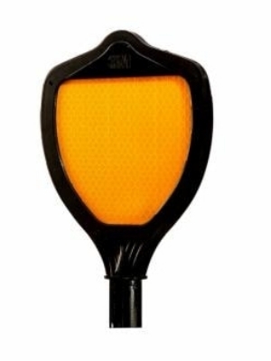 Yellow Road Safety Median Marker