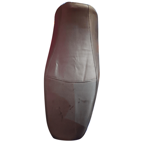 Brown Bike Seat Cover - Material: Leather
