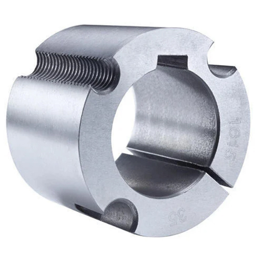 Taper Lock Bush - Metal, Rigid | Polished Silver Finish For Industrial Usage