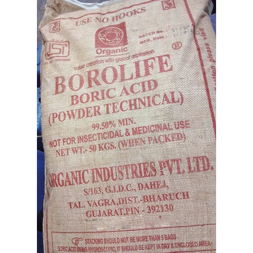 Boric Acid Tech Grade Powder Cas No: 10043-35-3