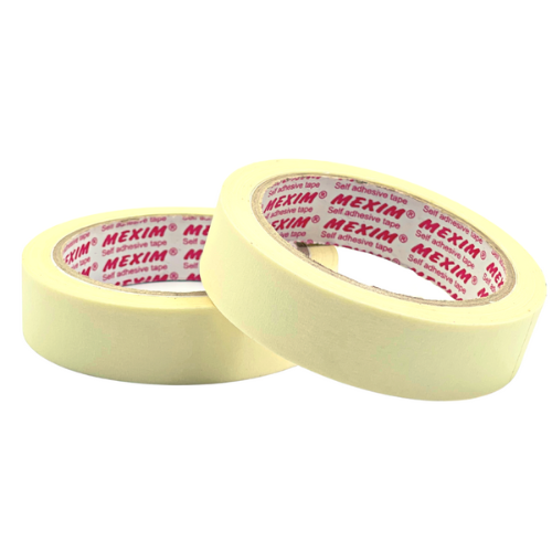 General Purpose Masking Tape K6143 - Rubber Adhesive, 1 Year Shelf Life, White Color | High Holding Power, Easy Residue-free Removal