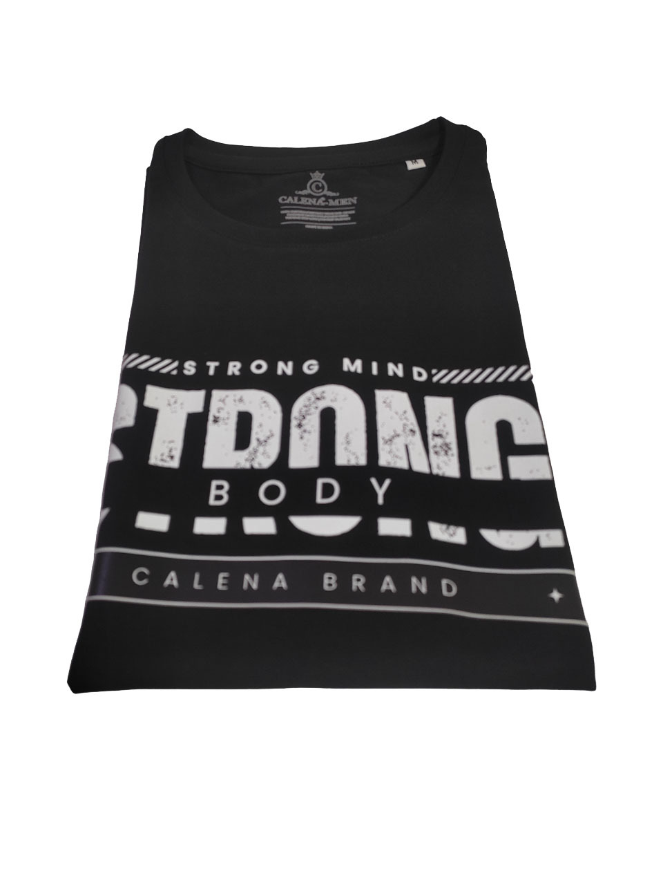 Men T Shirt - 100% Compact Cotton, S-xxl Sizes, Black | Round Neck, Short Sleeves, Printed Pattern, Bio Washed Finish, Dtf Printing