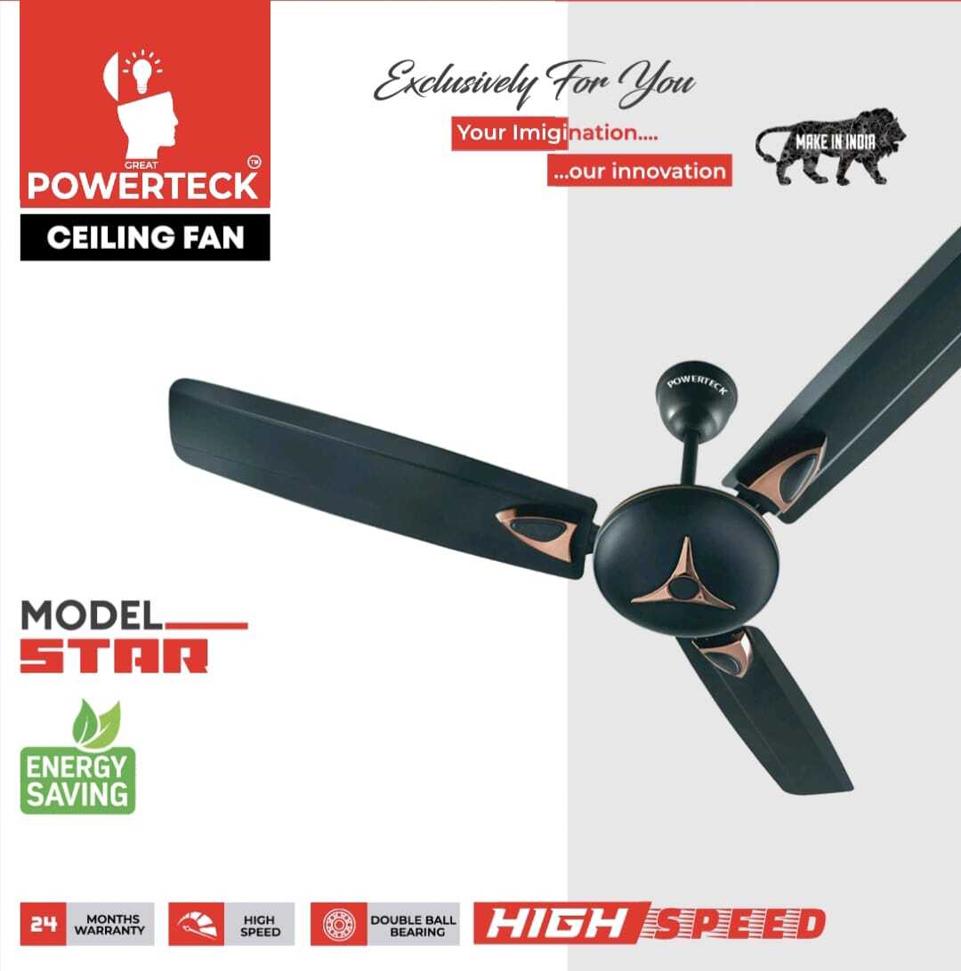 White/black/brown/rad/pink Ceiling Fan