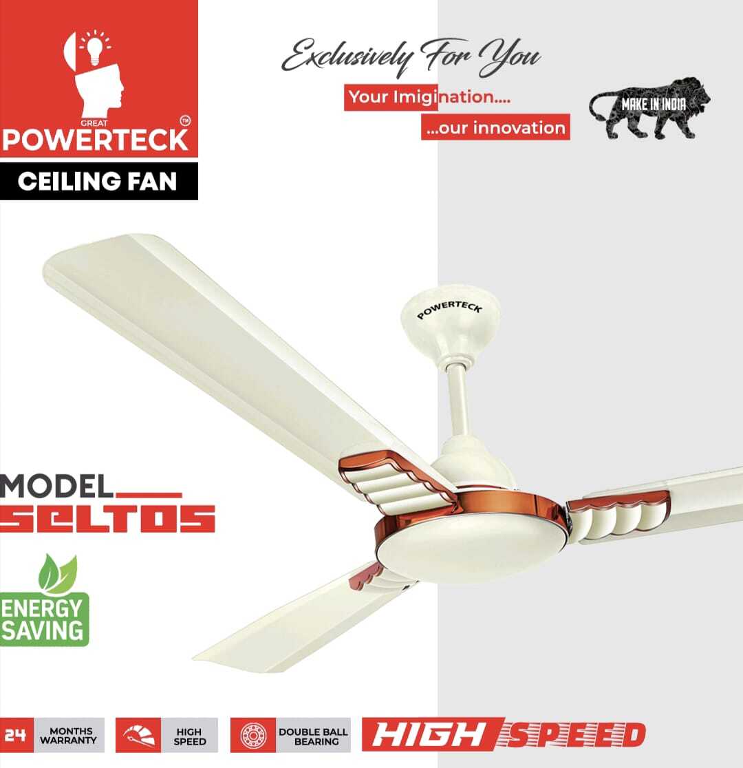 White/black/brown/rad/pink Ceiling Fan