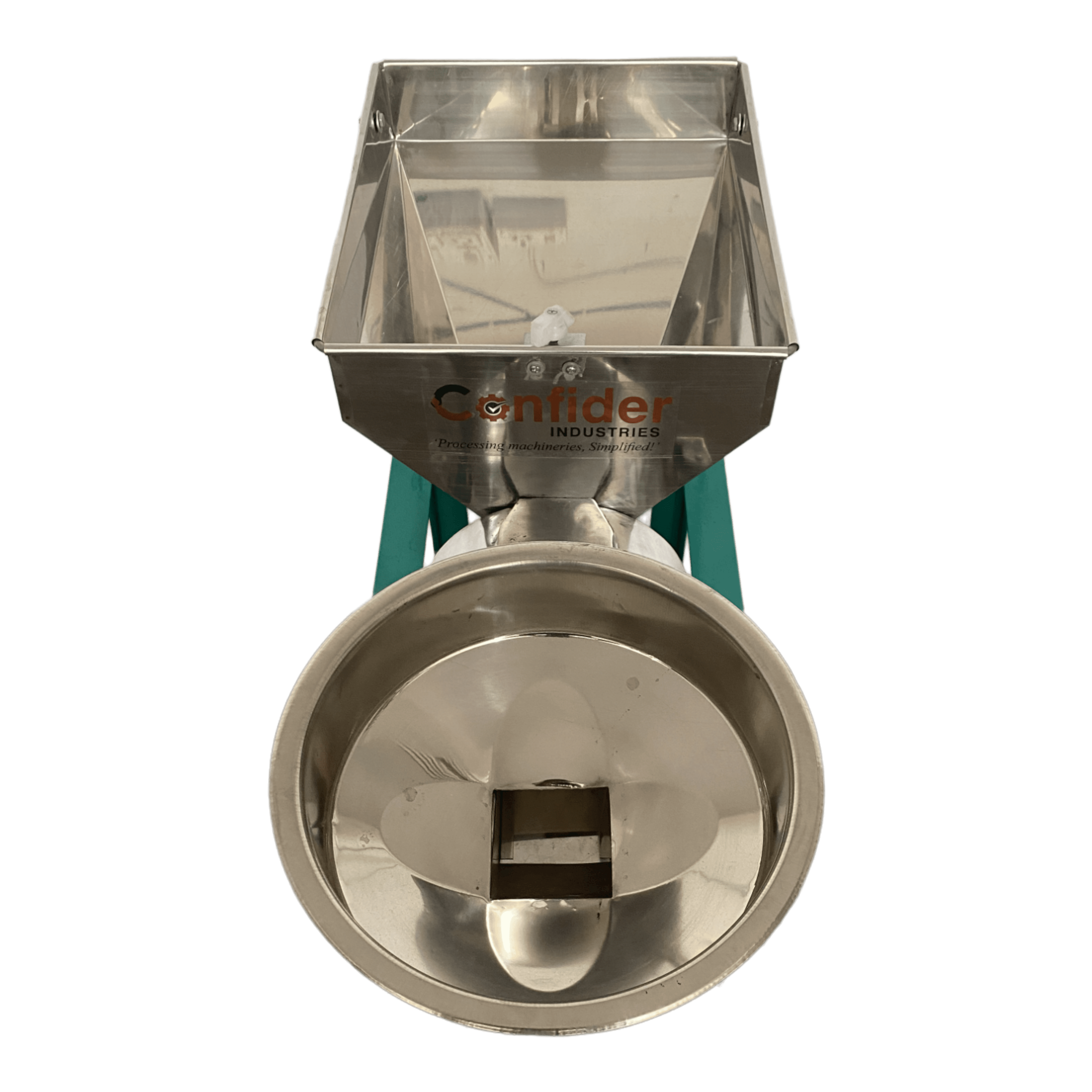 2 In 1 Without Motor - Material: Stainless Steel
