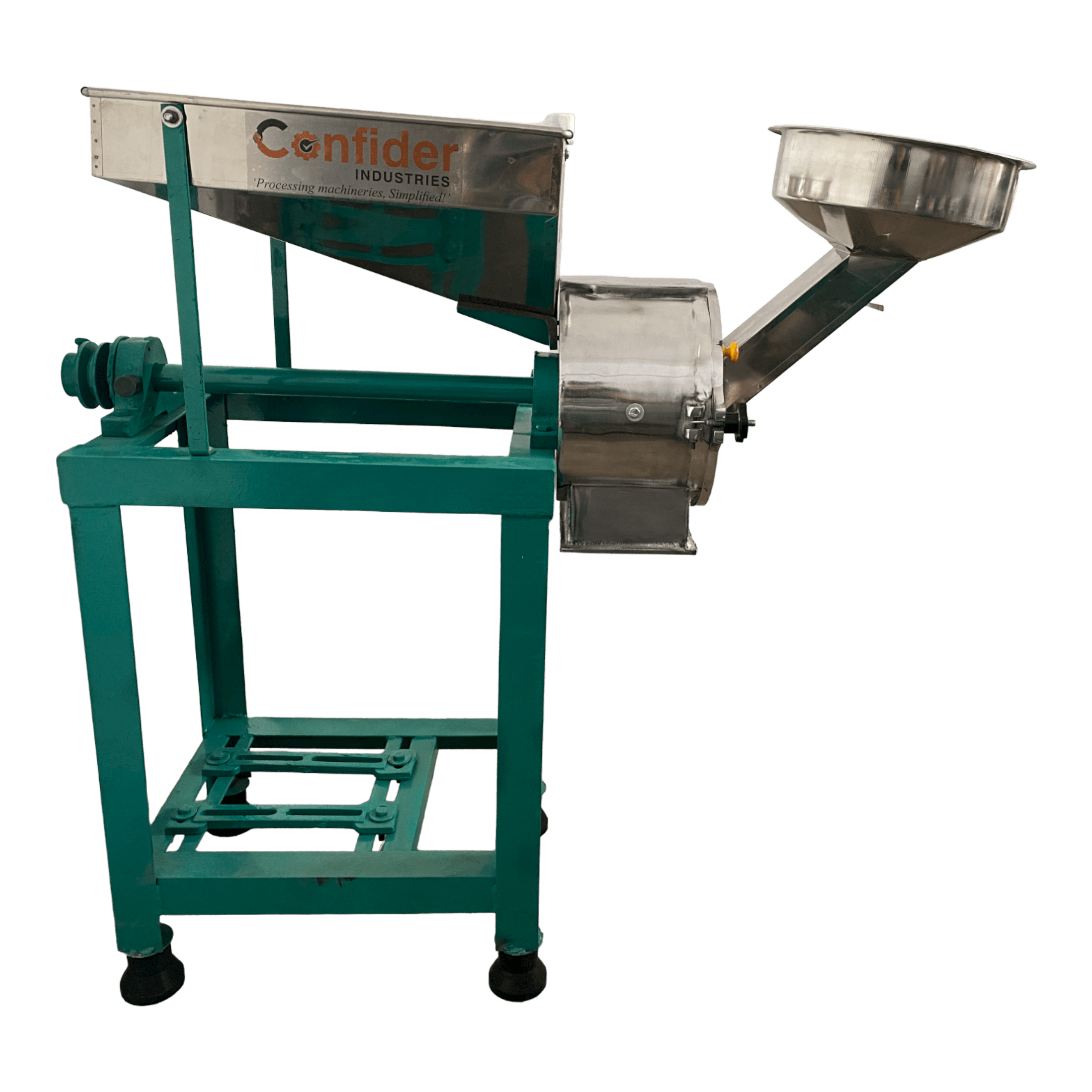 2 In 1 Without Motor - Material: Stainless Steel