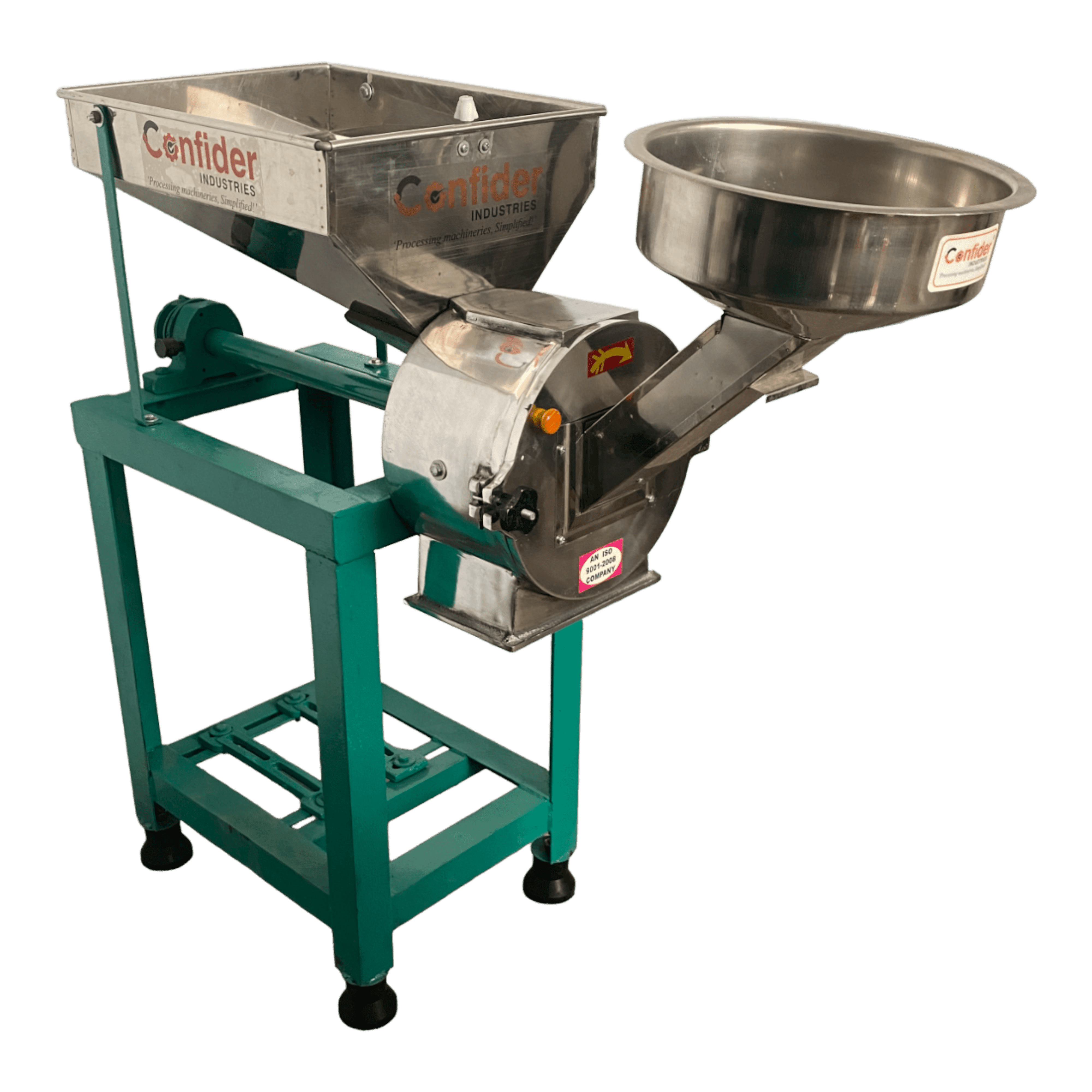 2 In 1 Without Motor - Material: Stainless Steel