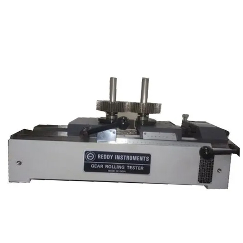 CI Gear Rolling Tester - High-Quality Metal & PVC, 210mm L x 300mm W x 700mm H | Semi-Automatic Manual Control for Industrial Gear Testing, 170kg Weight, Accurate Test Range
