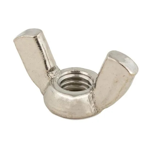Silver Mild Steel Cold Forged Wing Nut