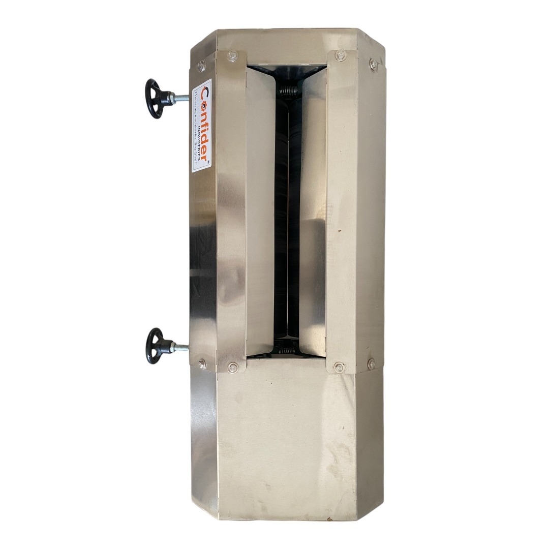 Dough Sheeter - Stainless Steel, Silver Finish | Fully Automatic, 1-year Warranty