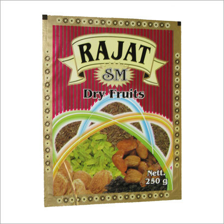 प्रिंटेड ड्राई फ्रूट लैमिनेट पाउच