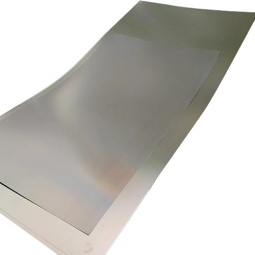 Silver Gr4 Titanium Plate