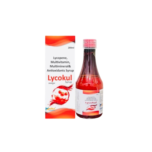 200ml Lycopene Multivitamin Multiminerals And Antioxidants Syrup By Tejkum Pharmacy