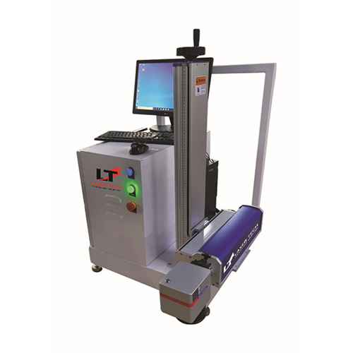 360 Laser Marking Machine - 50W Fiber Laser, Customized Size, White Color | High-Performance, Durable, Minimal Maintenance