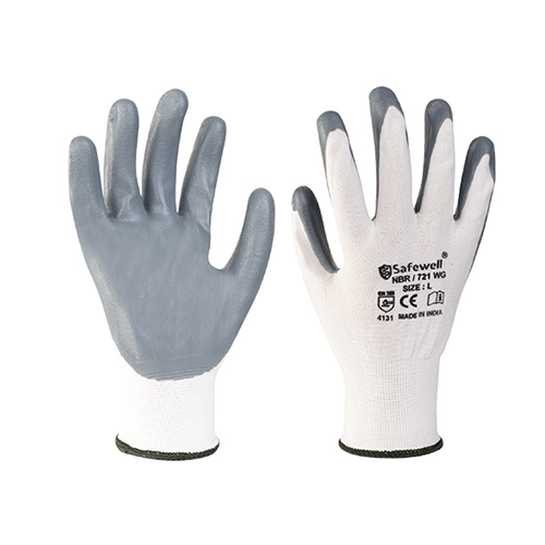Nylon Safety Gloves By Unique India Safety Solution
