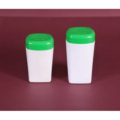 60 ग्राम और 100 ग्राम HDPE प्लास्टिक जार