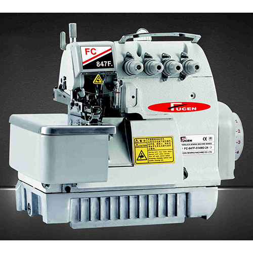FC-847F-514M2-24 4 थ्रेड ओवरलॉक औद्योगिक सिलाई मशीन