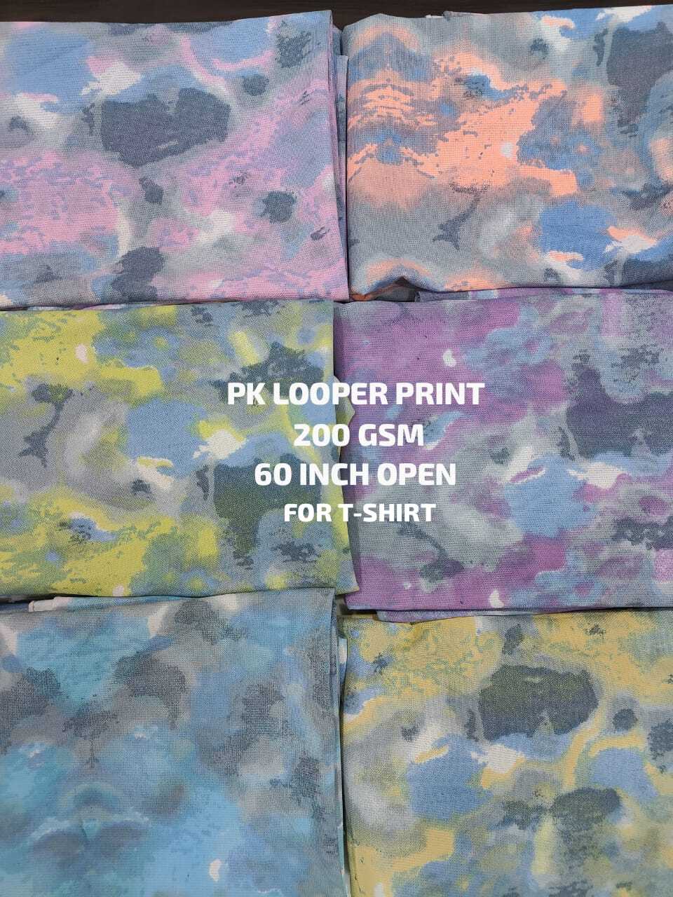 Knitted Pc Looper Lycra Pitching Fabric