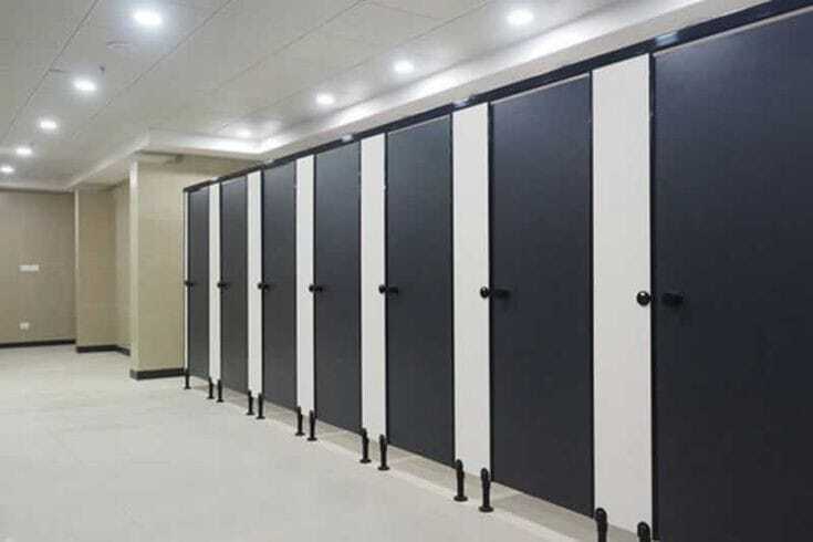 Modular Office Toilet Cubicle Partitions