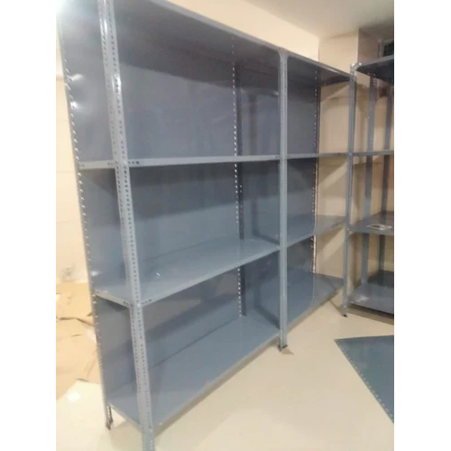 Slotted Angle Racks With Back Side Covered