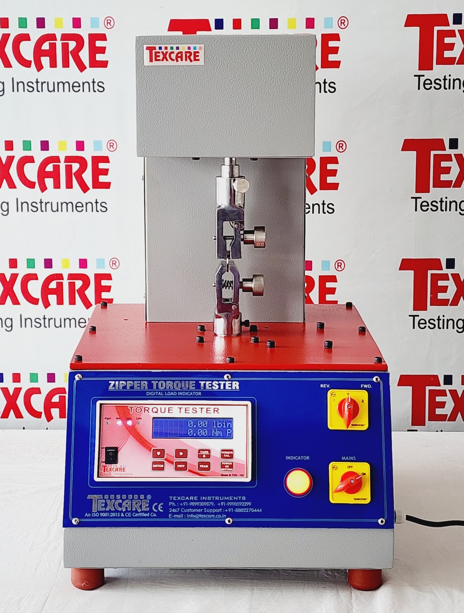 Zipper Torque Tester - Dimension (L*w*h): 500 Mm X 300 Mm X 700 Mm