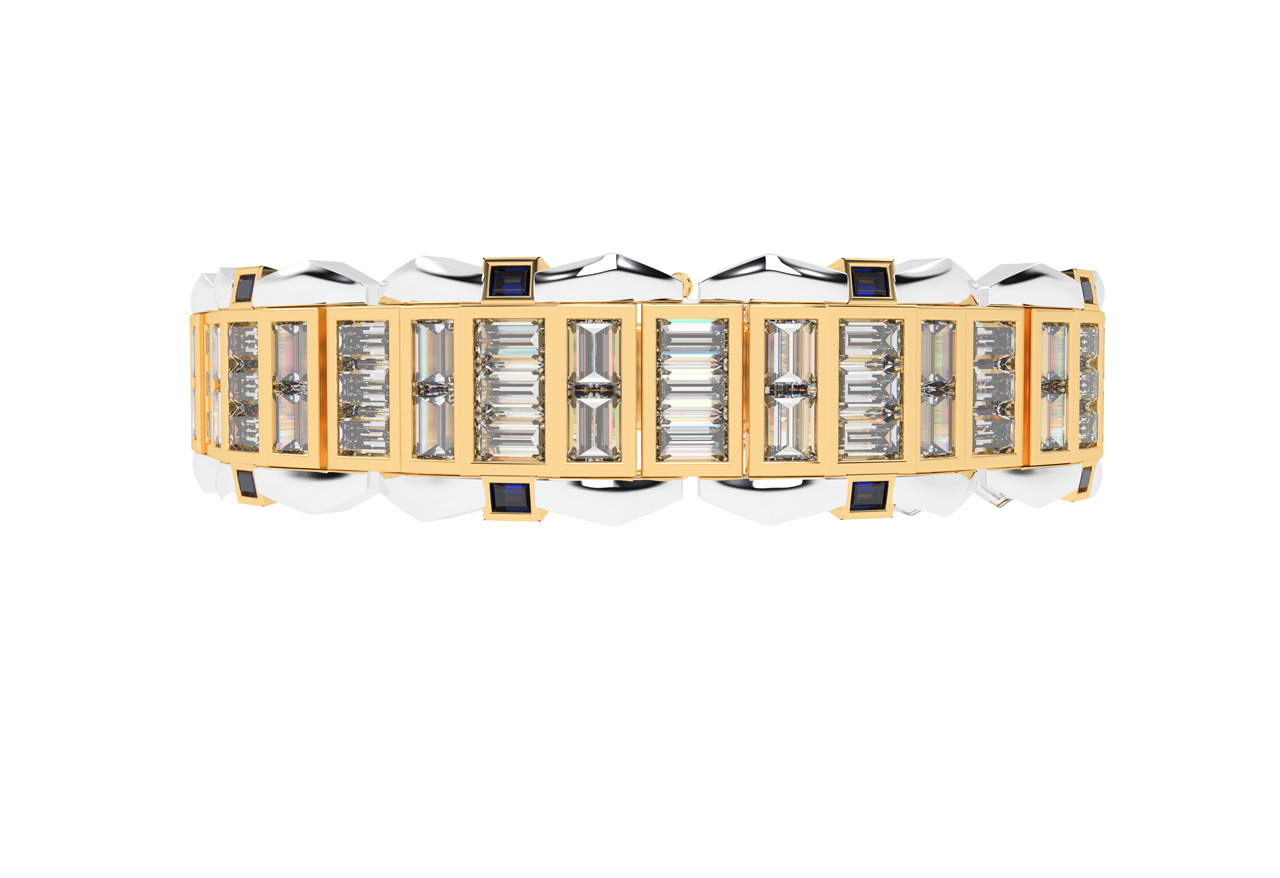 Diamond Bracelet - Diamond Carat Weight: 19.44 Carat