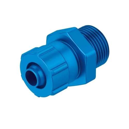 Blue Color Solenoid Valve Festo - Material: Semi-Automatic