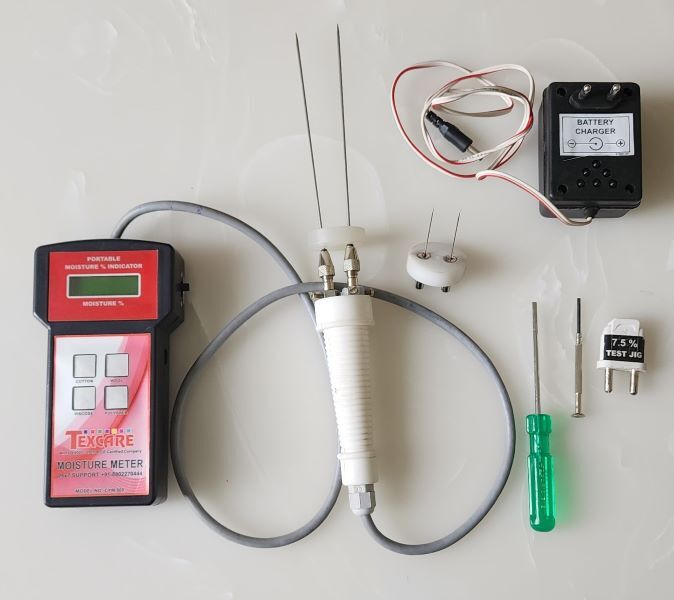 Textile Moisture Meter - Dimension (L*w*h): 740 X 65 X 40 Mm Millimeter (Mm)