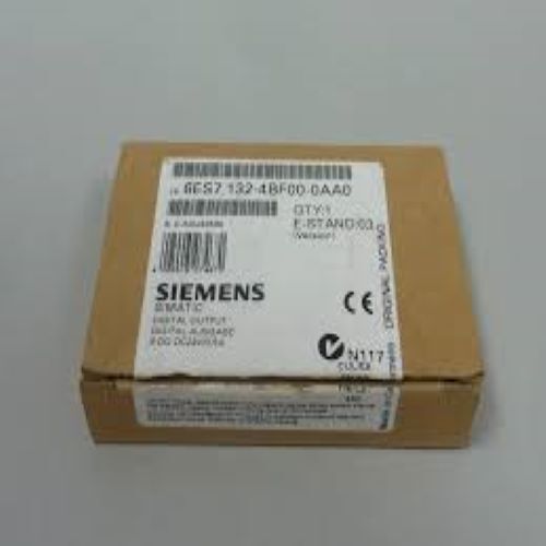 Electronics Module - 6es7132-4bf00-0aa0, 8 Digital Outputs 24v Dc/0.5a, 15mm Width, Low Weight 0.044kg, 1 Unit Per Packing