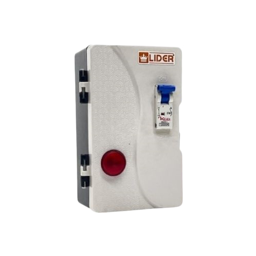 LMOP 1 HP Open Well & Oil Filled Starter Panel - 220 Volt Rated Voltage, White Color, Warranty Included | Reliable Performance and Durable Design