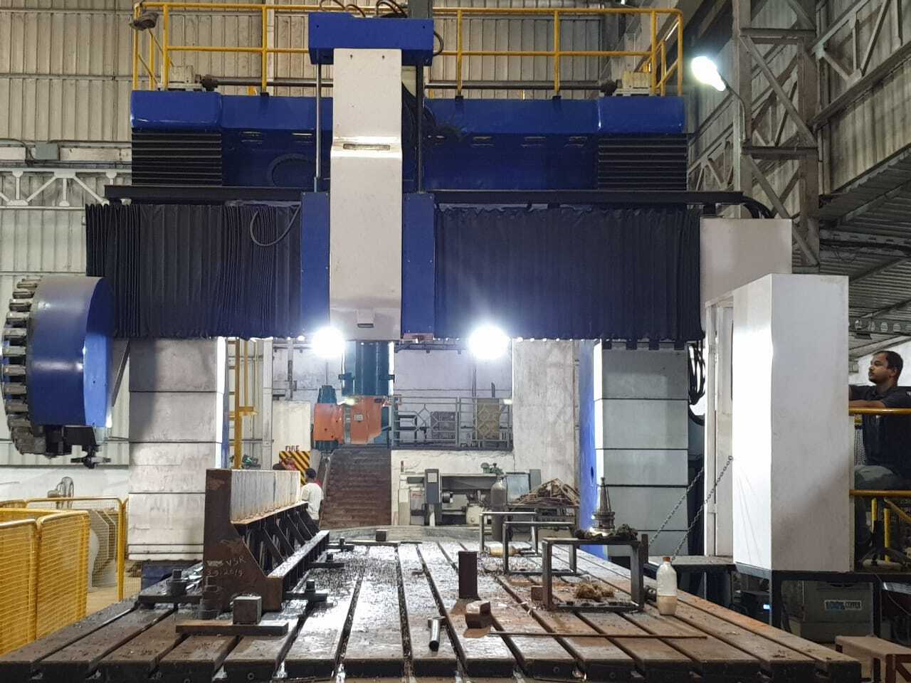5 Axis Cnc Bogie Machining Center