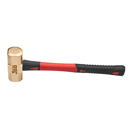 Brass Soft Face Hammer - Color: Golden