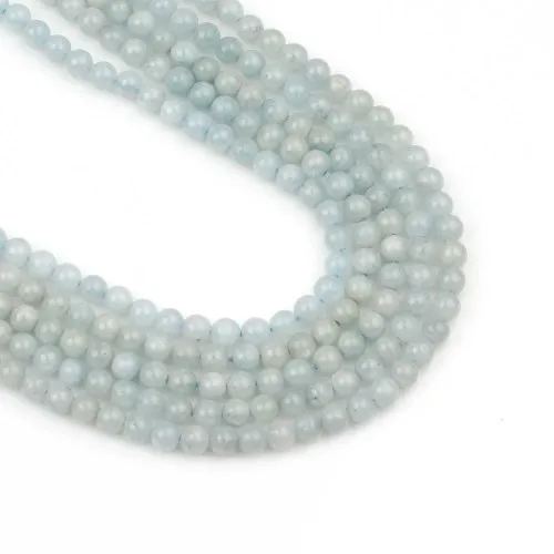 3 स्ट्रिंग्स एक्वामरीन बीड्स