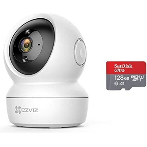 Ezviz C6n Wireless Dome Camera - 8.8 X 8.8 X 11.9 Cm, White | Motion Sensor, Indoor/outdoor Use, 10m Ir Range