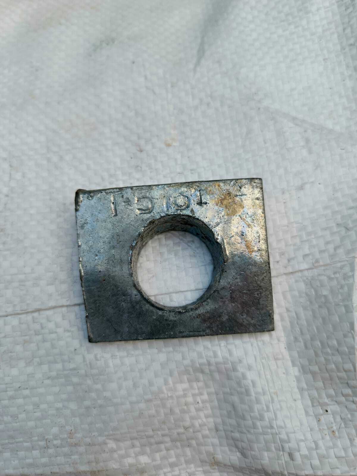 Galvanised Tapper Washer T-5161 / T-5162 - Stainless Steel, Rdso Rt-5161 Size, Galvanised Color, Leak-resistant Tapered Design, Corrosion Resistant
