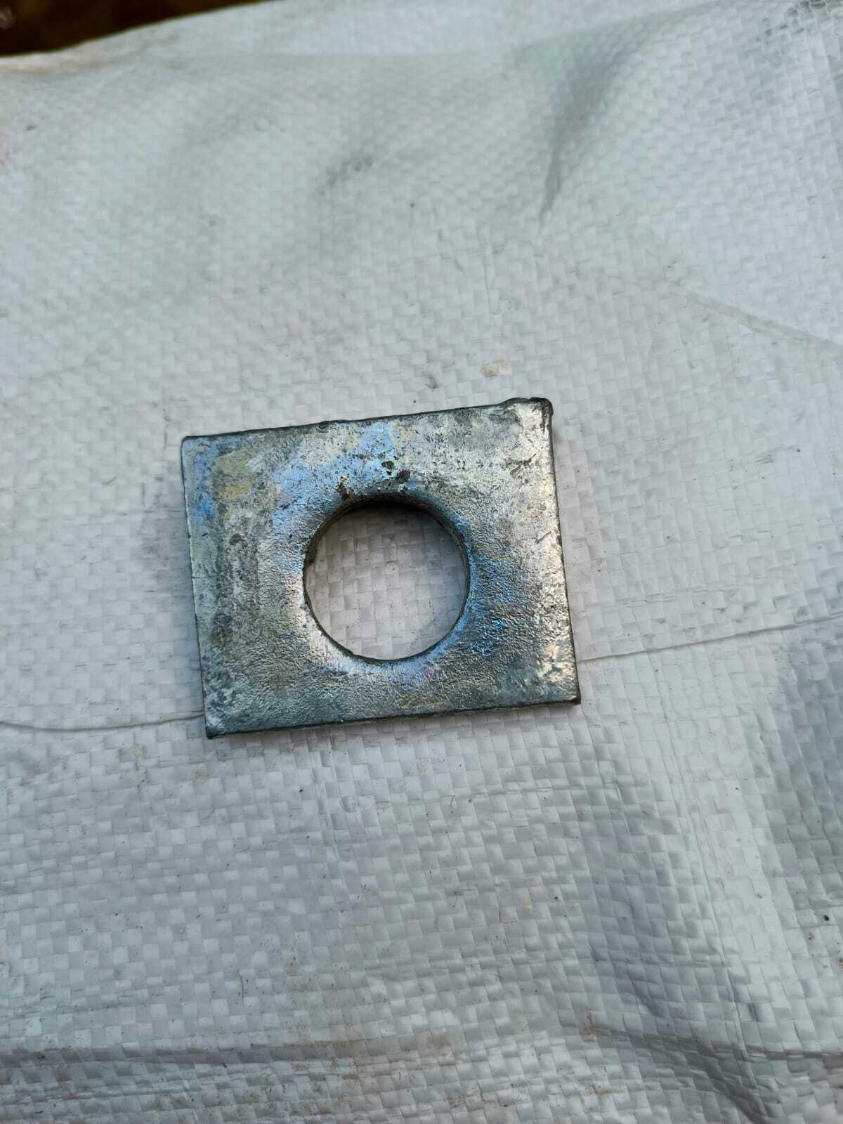 Galvanised Tapper Washer T-5161 / T-5162 - Stainless Steel, Rdso Rt-5161 Size, Galvanised Color, Leak-resistant Tapered Design, Corrosion Resistant