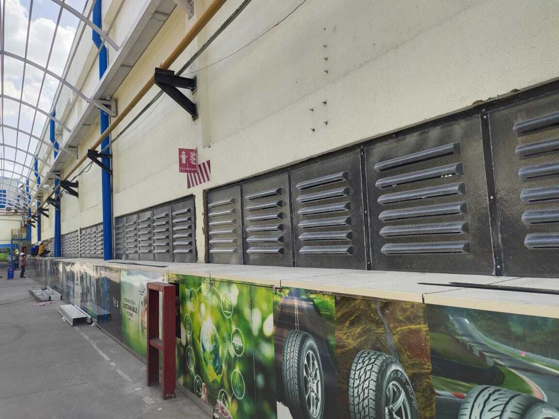 Louvers - Silver Finish | Versatile Daylight Solutions With Adjustable Airflow, Ideal For Commercial And Industrial Use